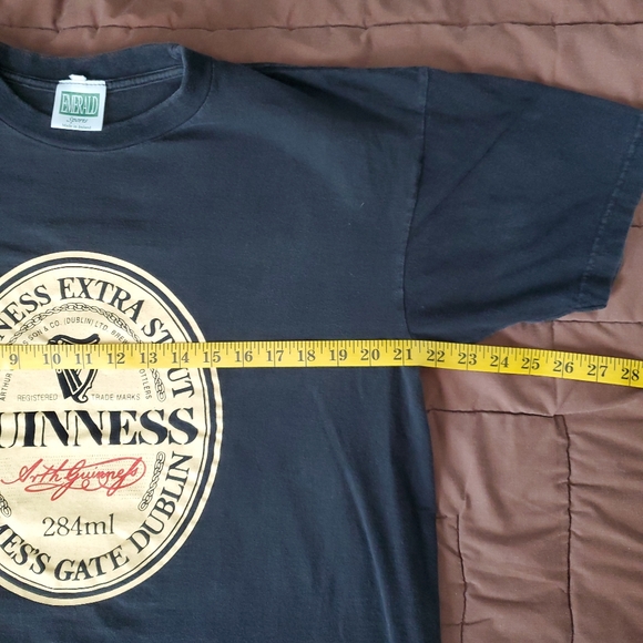 Guinness Extra Stout Graphic T-Shirt. Size: Large. Made in Ireland. GPWC - Picture 7 of 8